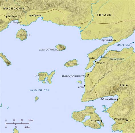 where troy is located